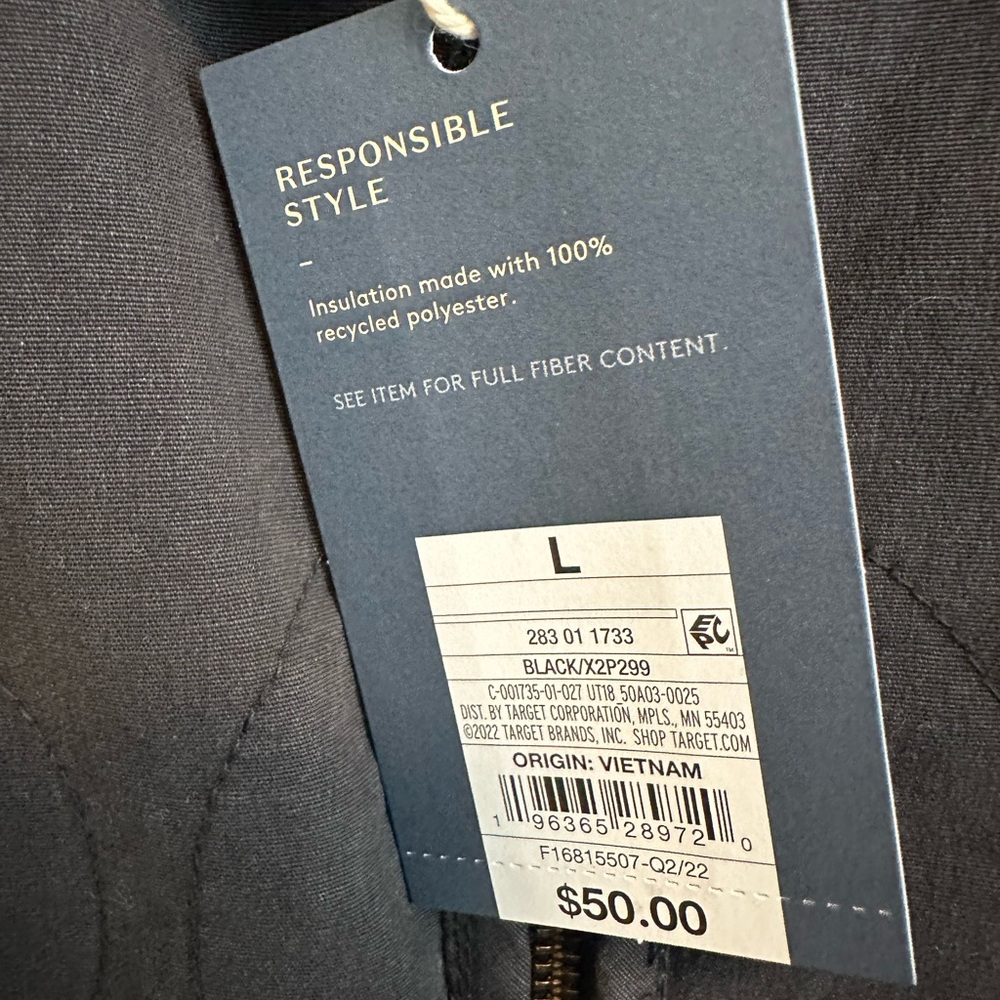 Universal Thread Utility Jacket - Dark Gray - Picture 8 of 8
